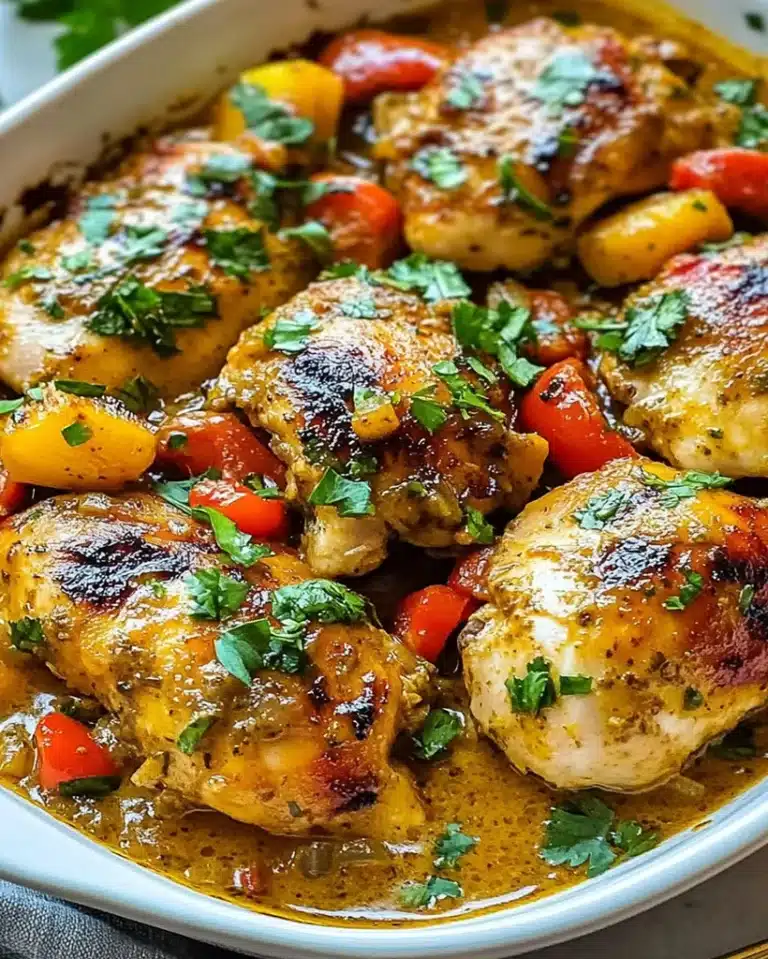 Spicy Brazilian Coconut Chicken – Easy Dinner Recipe