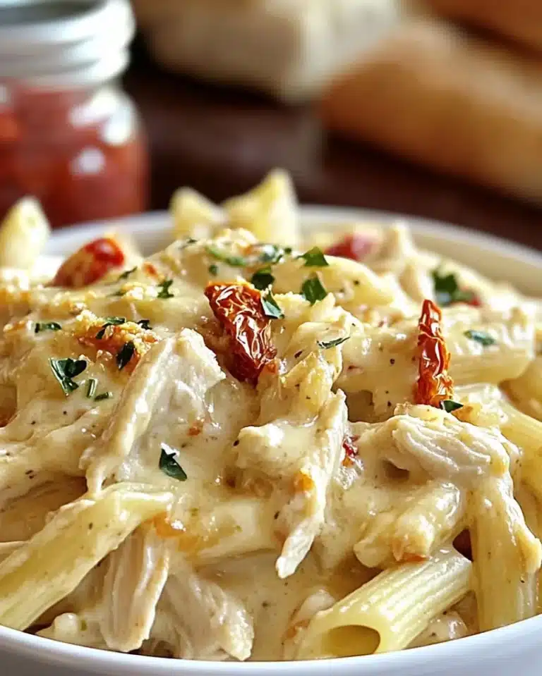 Creamy White Cheddar Chicken Pasta – Best Comfort Food