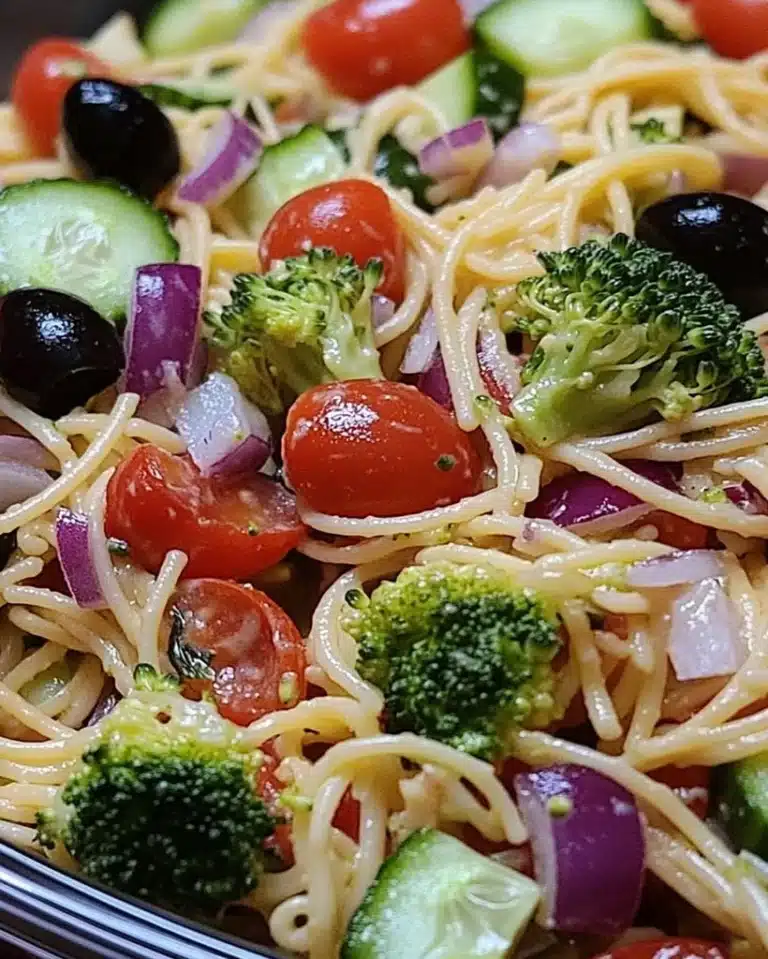 Easy Pasta Salad with Fresh Veggies – Healthy Meal Ideas