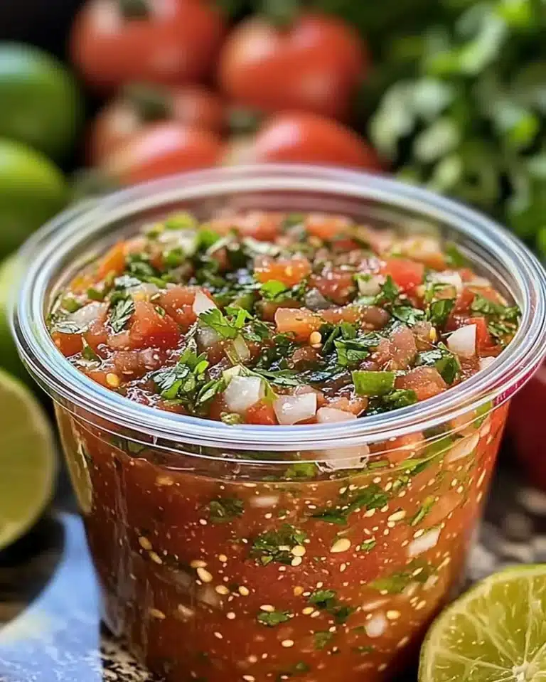 Best Homemade Salsa Recipe – Easy Party Favorite