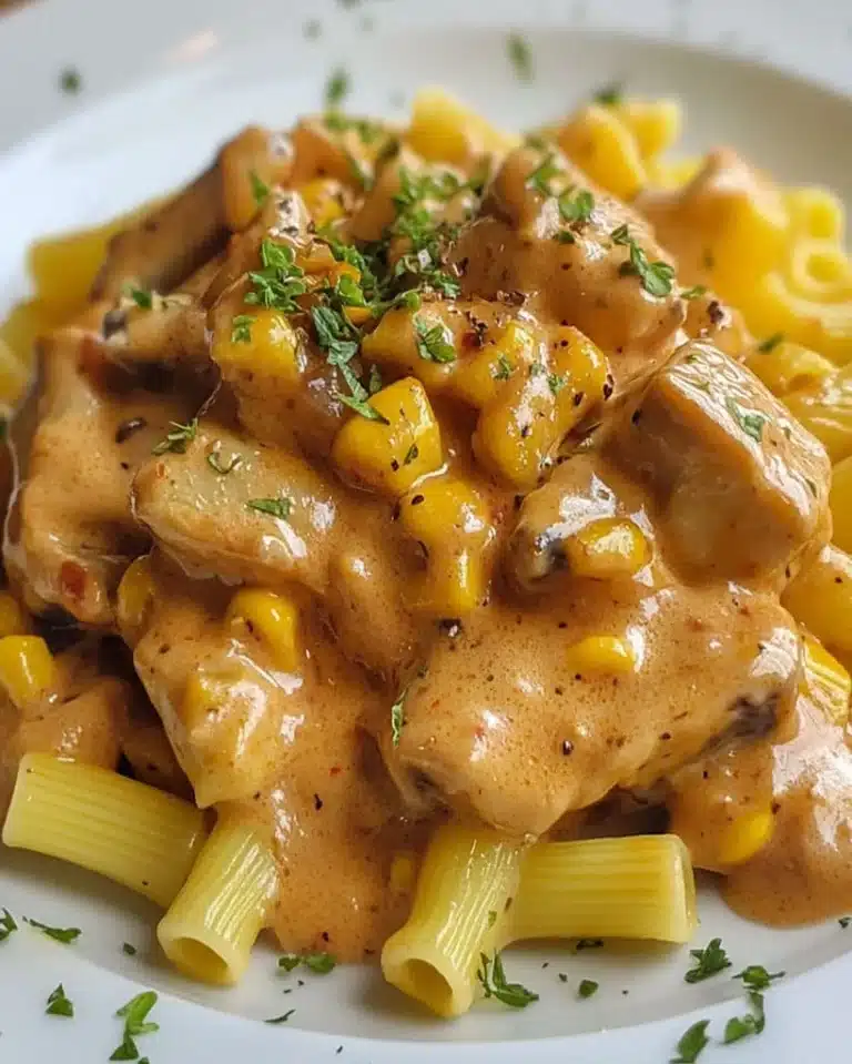 Creamy Chicken Corn Pasta – Easy 30-Minute Meal Recipes