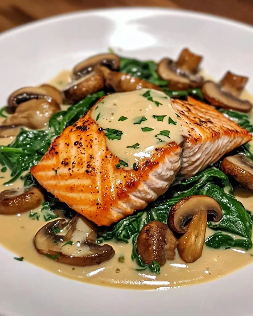 Garlic Butter Salmon Recipe – Creamy Dinner Idea
