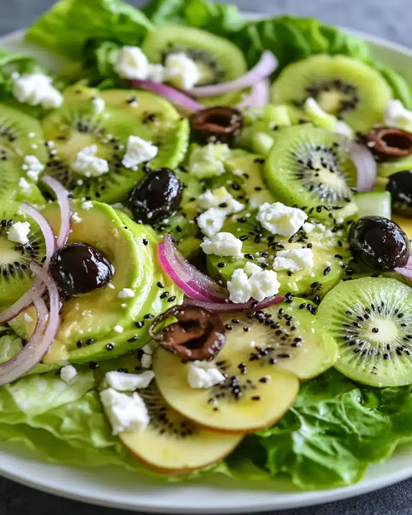 Kiwi Avocado Feta Salad – 5-Minute Fresh Meal Idea 8 Kiwi Avocado Feta Salad – 5-Minute Fresh Meal Idea