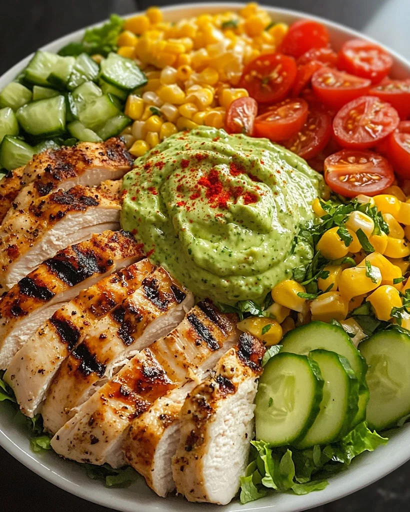 Grilled Chicken Avocado Salad – Easy Meal Prep Bowl 8 Grilled Chicken Avocado Salad – Easy Meal Prep Bowl