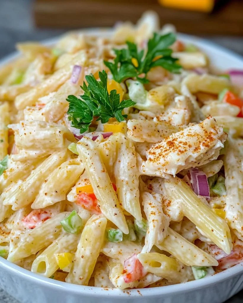 Creamy Cajun Crab Pasta Salad - Best Summer Dish 8 Creamy Cajun Crab Pasta Salad - Best Summer Dish
