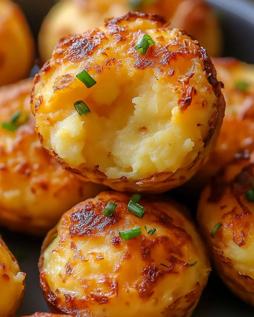 Cheesy Mashed Potato Puffs - Easy & Delicious Recipe
