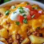 Cheesy Taco Potato Recipe - Perfect Weeknight Meal 9 Cheesy Taco Potato Recipe - Perfect Weeknight Meal