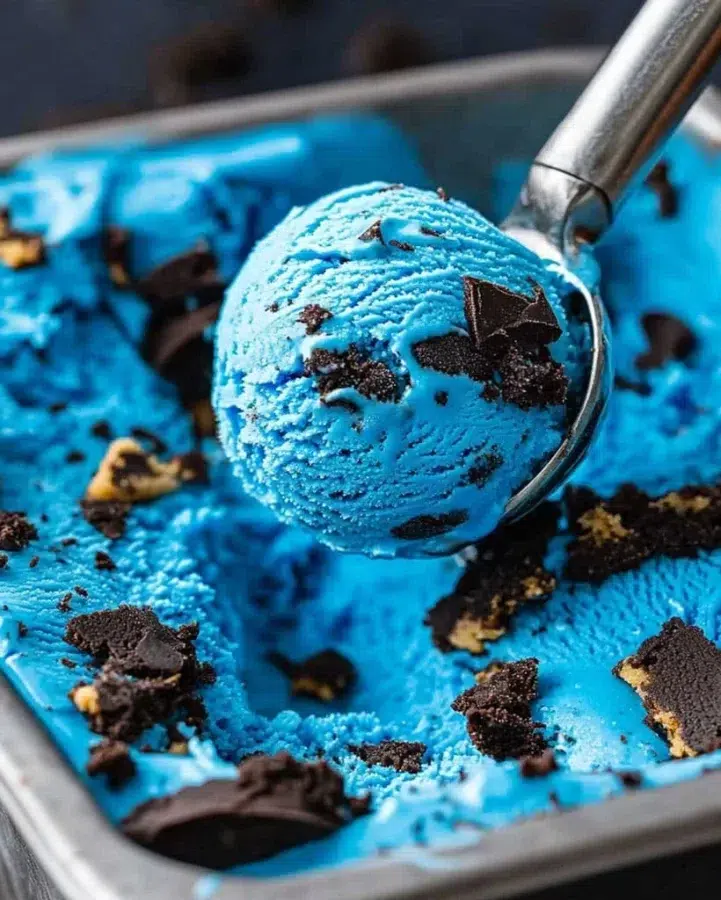 Cookie Monster Ice Cream | Best Homemade Dessert 4 Cookie Monster Ice Cream Recipe | Best Homemade Dessert