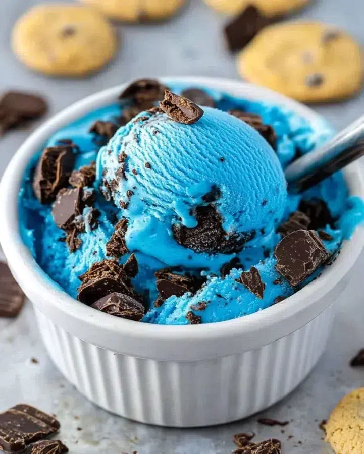 Cookie Monster Ice Cream | Best Homemade Dessert 5 Cookie Monster Ice Cream Recipe | Best Homemade Dessert