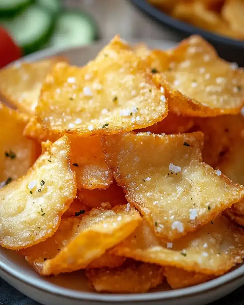 Cottage Cheese Chips Air Fryer - Crispy Snack Recipe
