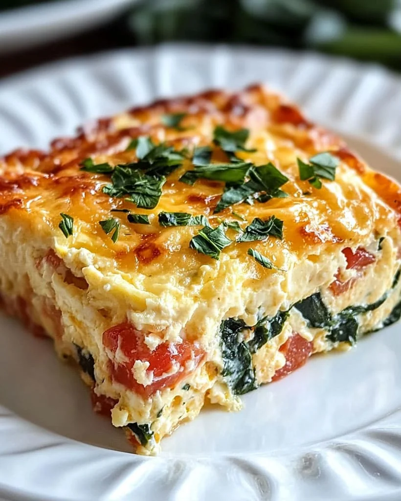 Cottage Cheese Egg Bake - Easy Protein Breakfast