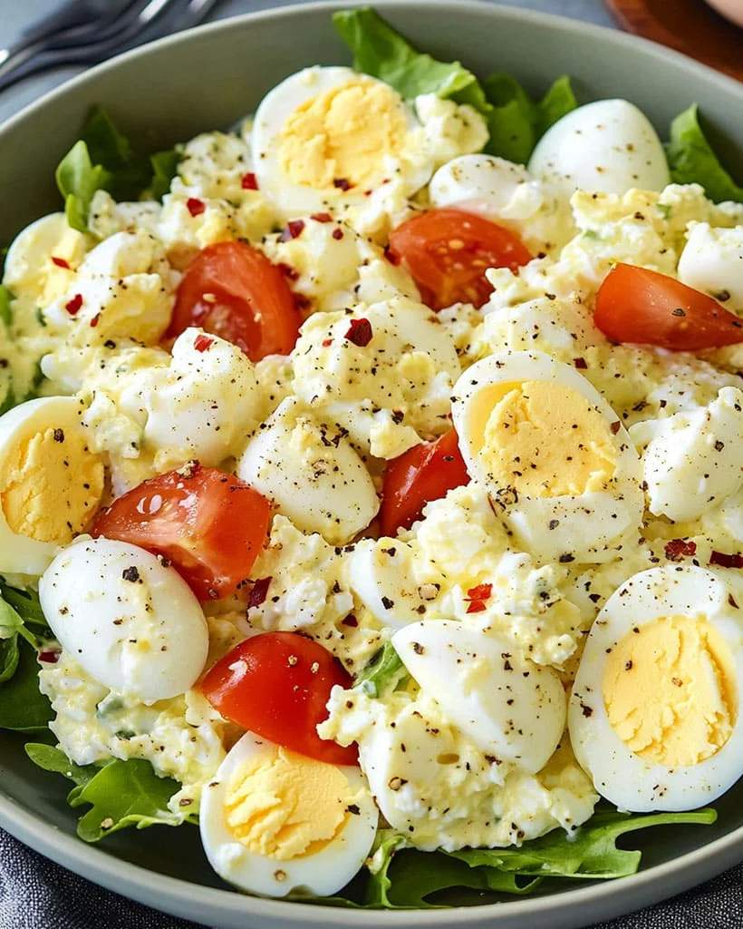 Keto Cottage Cheese Egg Salad – Quick, Creamy, and Low-Carb