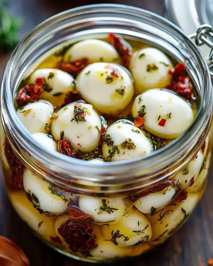 Marinated Mozzarella Balls | Easy Party Appetizer 5 Marinated Mozzarella Balls | Easy Party Appetizer