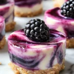 Irresistible Blackberry Mini Cheesecakes – Easy Dessert Recipe 9 Irresistible Blackberry Mini Cheesecakes – Easy Dessert Recipe