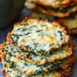 Keto Spinach Cheese Crisps | Low-Carb Snack Ideas 9 Keto Spinach Cheese Crisps | Low-Carb Snack Ideas