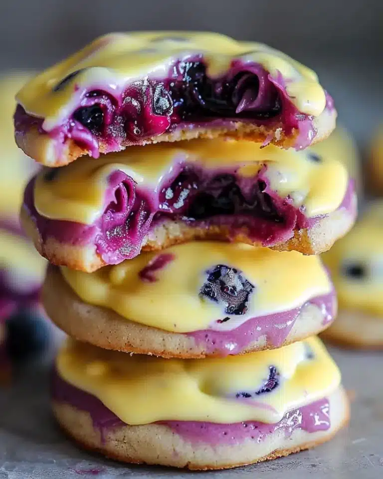 Lemon Blueberry Cookies – Easy Homemade Recipe Ideas