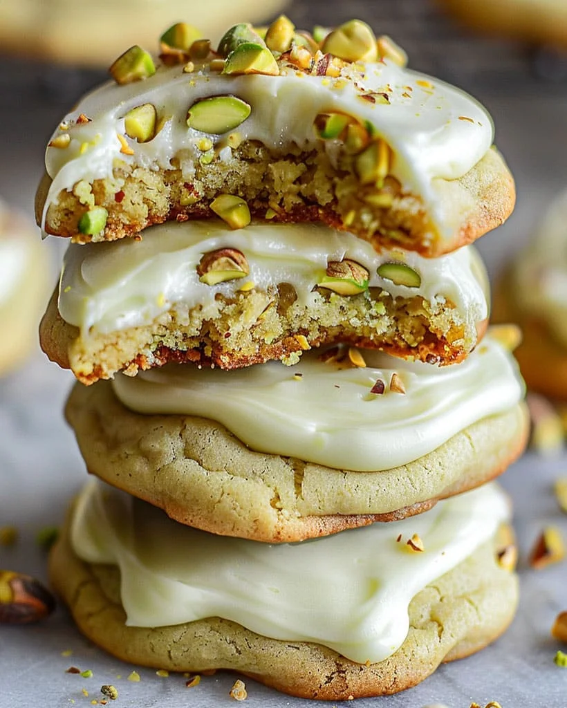 Creamy Pistachio White Chocolate Cookies – Easy Dessert Recipe 8 Creamy Pistachio White Chocolate Cookies – Easy Dessert Recipe