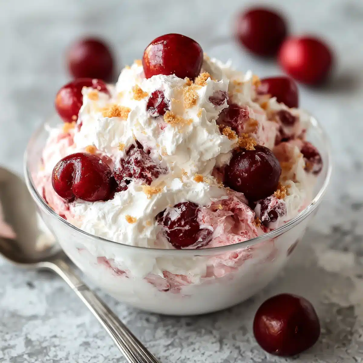 Cherry Cheesecake Fluff Recipe: Easy No-Bake Dessert