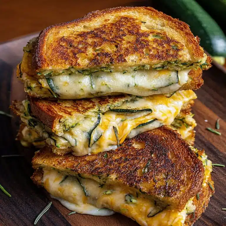 Zucchini Grilled Cheese – Easy Recipe for Lunch