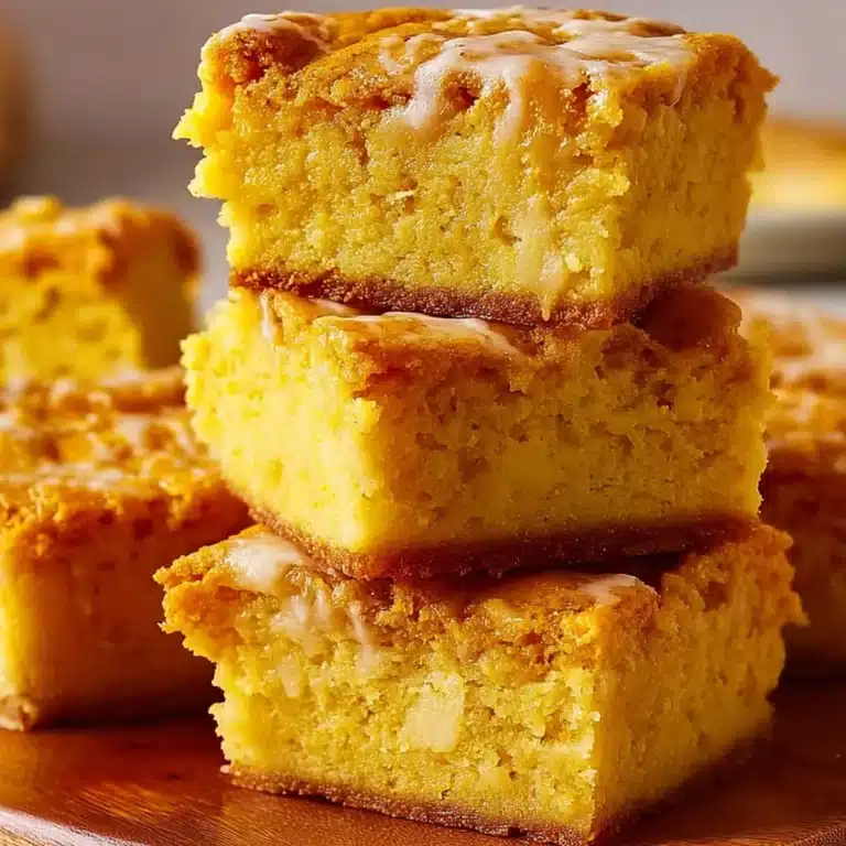 sliced Cottage Cheese Pumpkin Cake Bars
