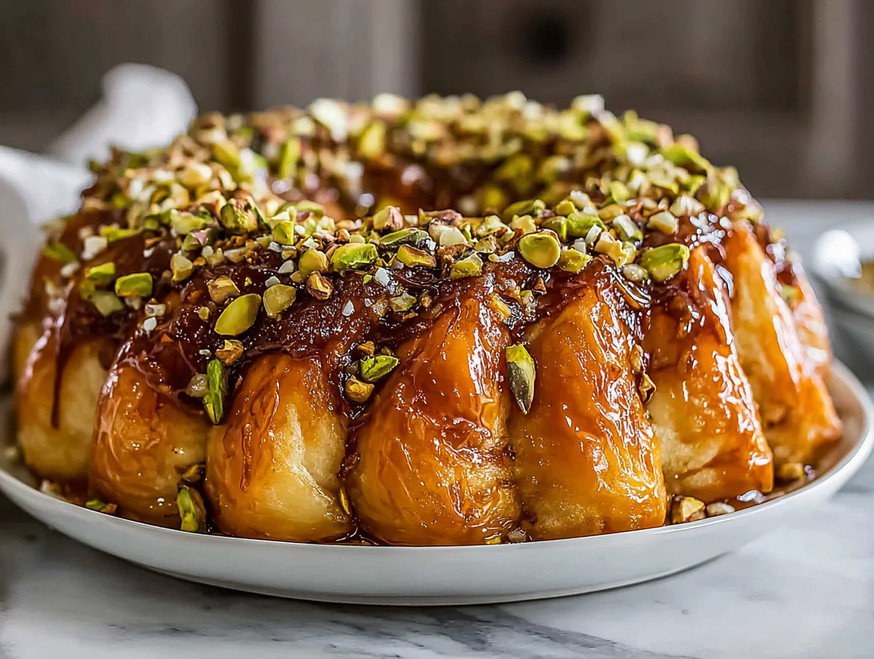 Beautifully served on a plate, ready to enjoy