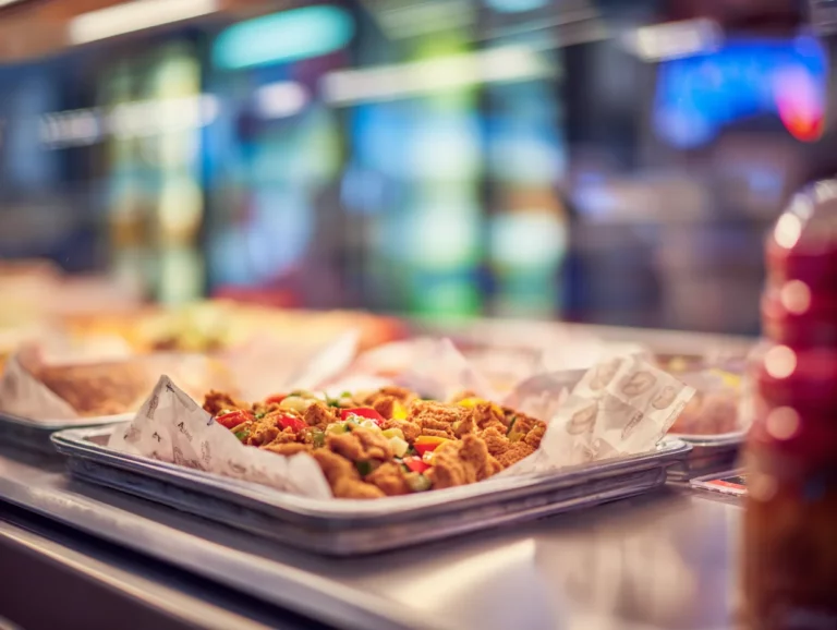 costco chicken bake calories - food court photo