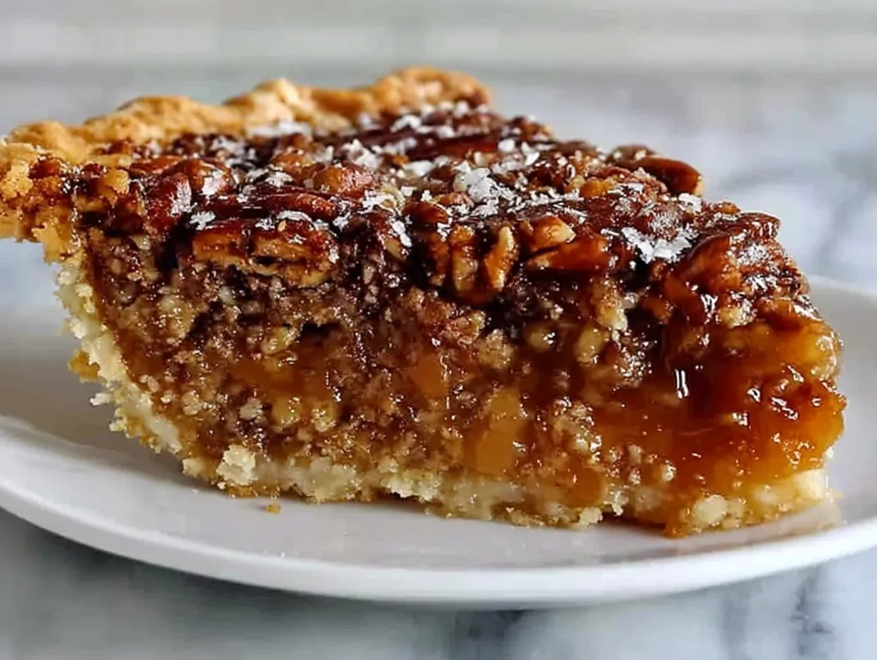Kentucky Sawdust Pie served and ready to enjoy