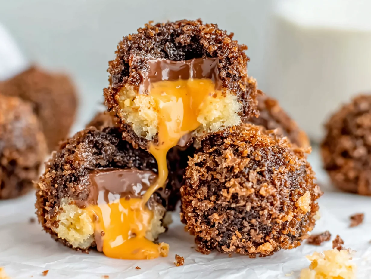 Close-up showing texture, garnish, and plating details