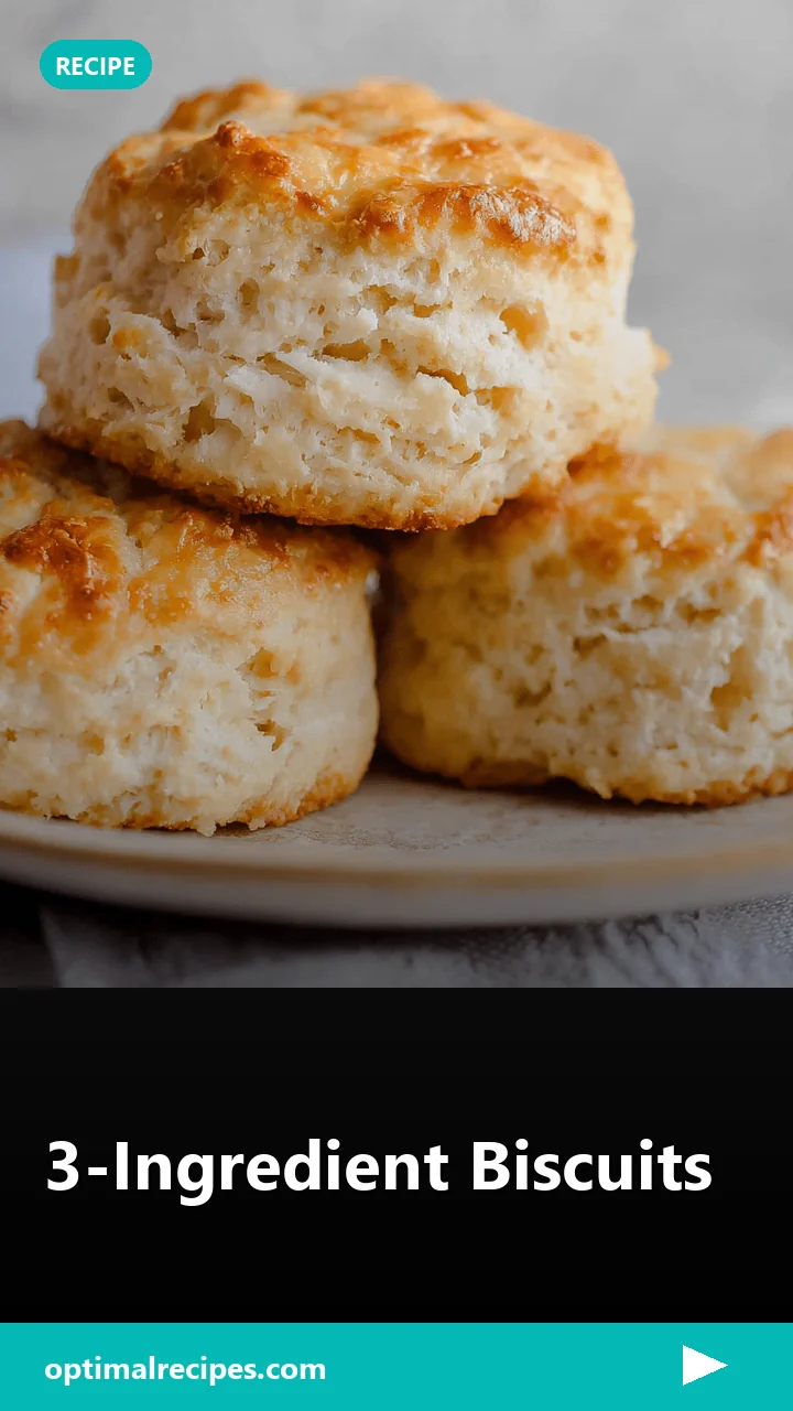 3-Ingredient Biscuits