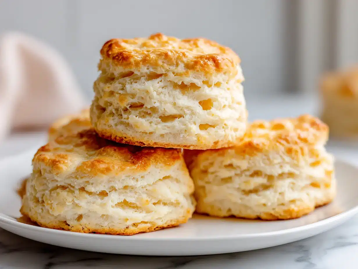 3-Ingredient Biscuits fresh and ready to serve