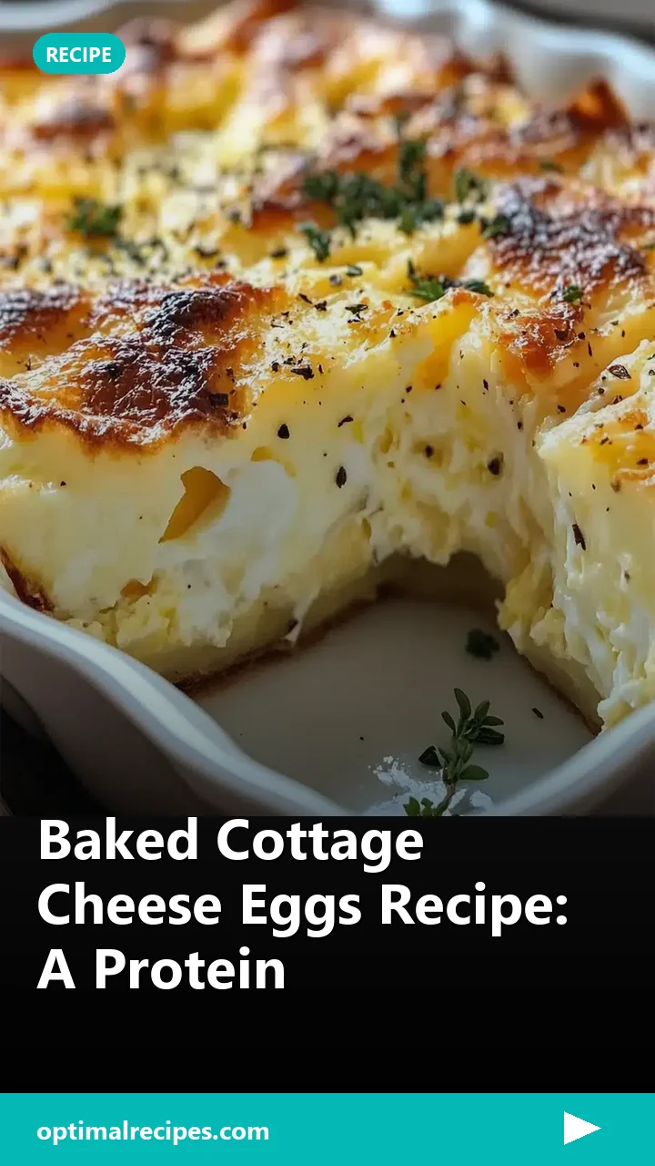 Baked Cottage Cheese Eggs Recipe: A Protein