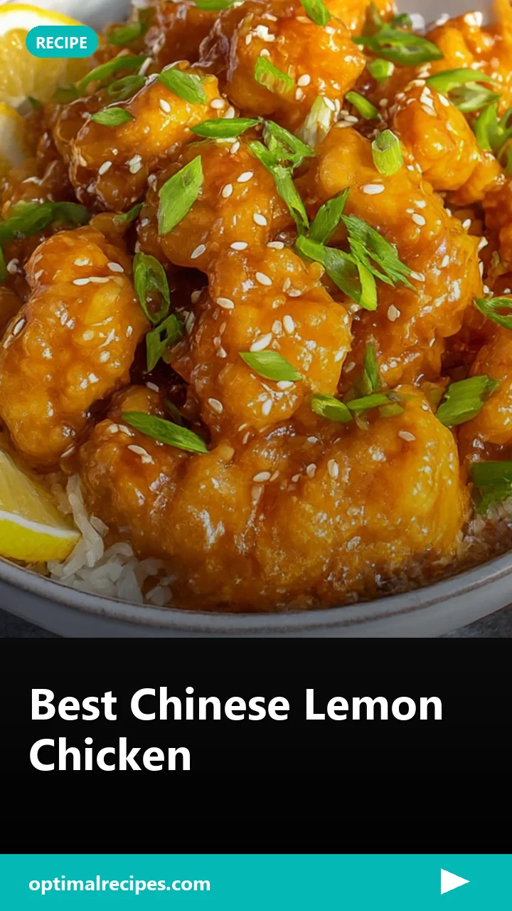 Best Chinese Lemon Chicken