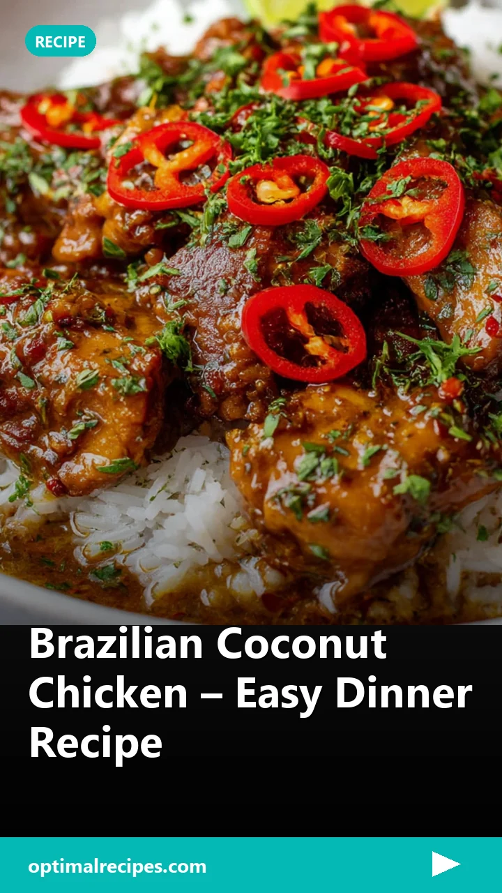 Brazilian Coconut Chicken – Easy Dinner Recipe
