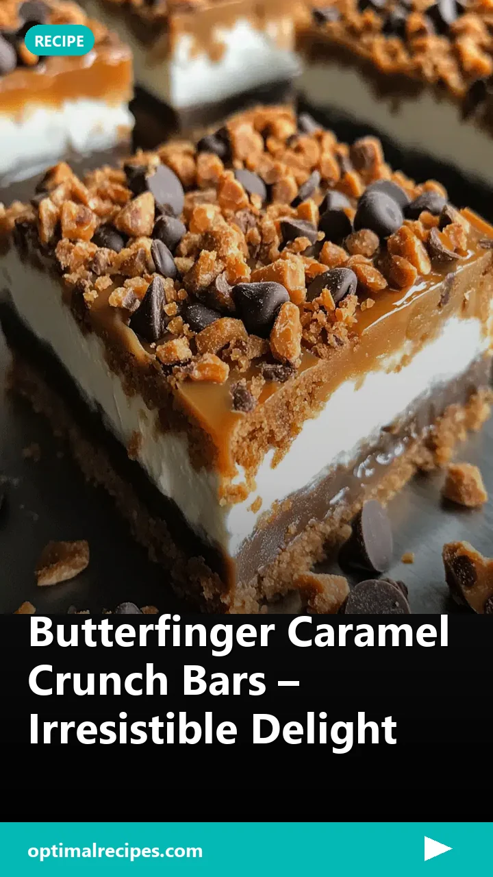 Butterfinger Caramel Crunch Bars – Irresistible Delight