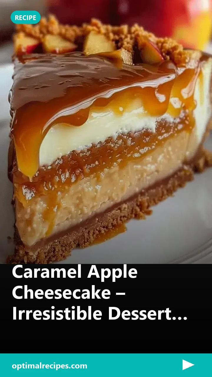Caramel Apple Cheesecake – Irresistible Dessert Recipe