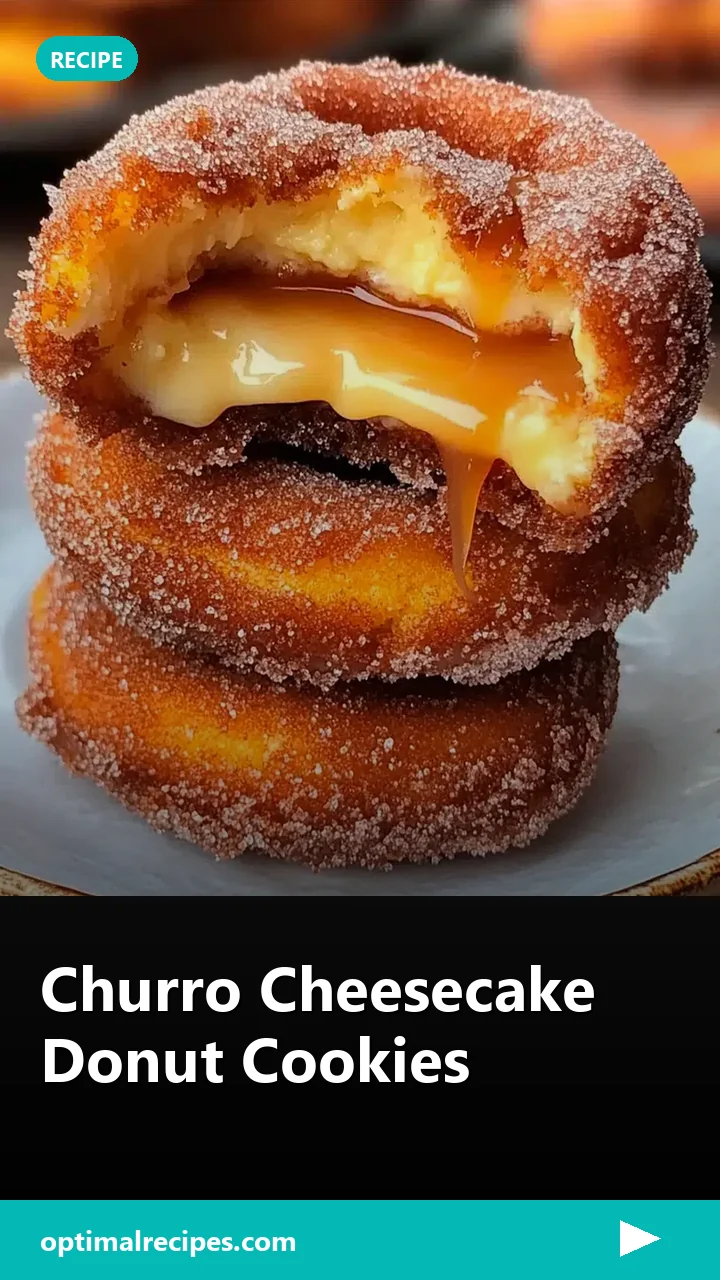 Churro Cheesecake Donut Cookies