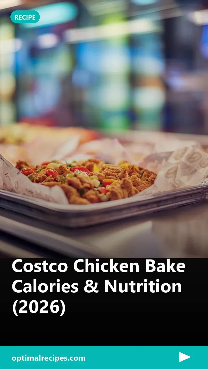 Costco Chicken Bake Calories & Nutrition (2026)