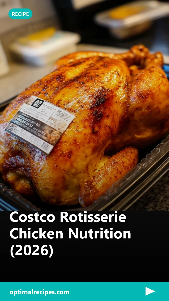 Costco Rotisserie Chicken Nutrition (2026)
