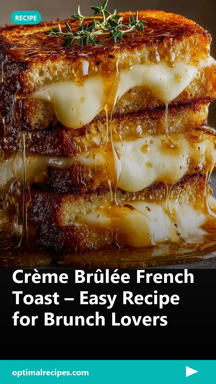 Crème Brûlée French Toast – Easy Recipe for Brunch Lovers