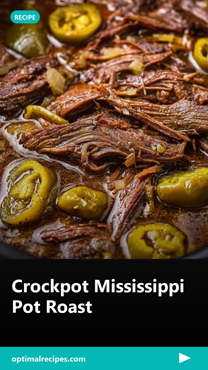 Crockpot Mississippi Pot Roast