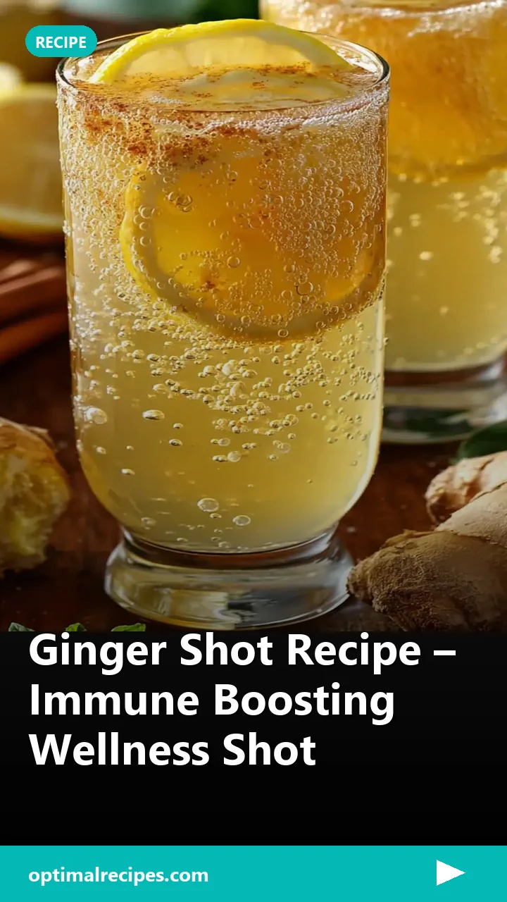 Ginger Shot Recipe – Immune Boosting Wellness Shot