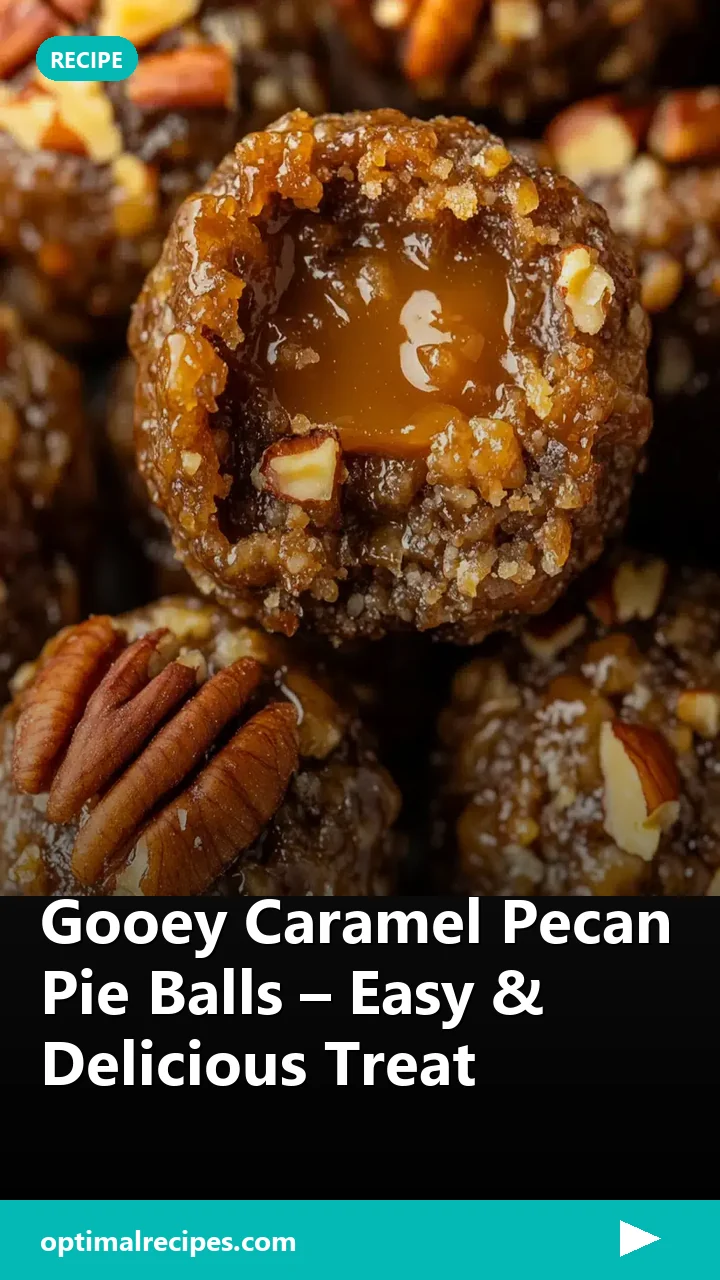 Gooey Caramel Pecan Pie Balls – Easy & Delicious Treat