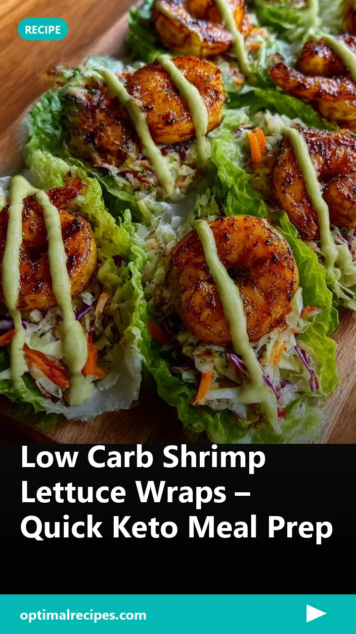 Low Carb Shrimp Lettuce Wraps – Quick Keto Meal Prep