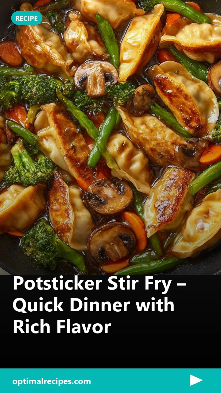 Potsticker Stir Fry – Quick Dinner with Rich Flavor