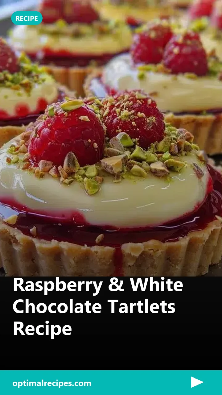 Raspberry & White Chocolate Tartlets Recipe