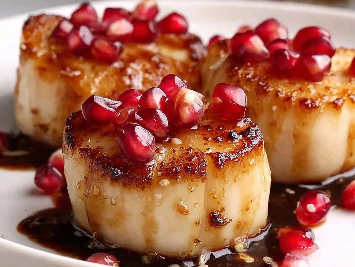 Close-up showing texture, garnish, and plating details