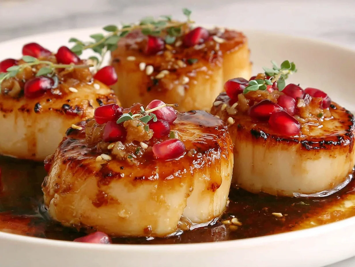 Beautifully served on a plate, ready to enjoy