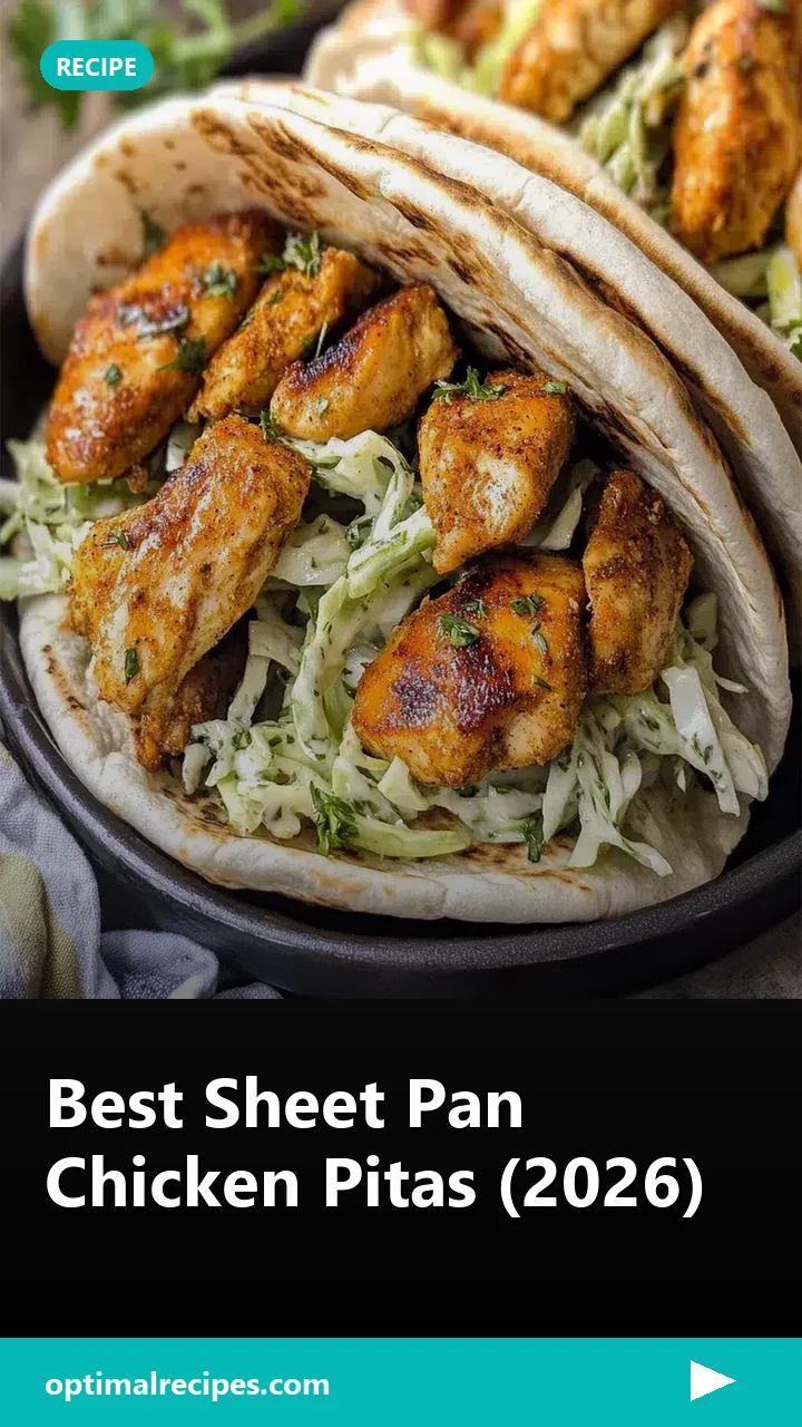 Best Sheet Pan Chicken Pitas (2026)