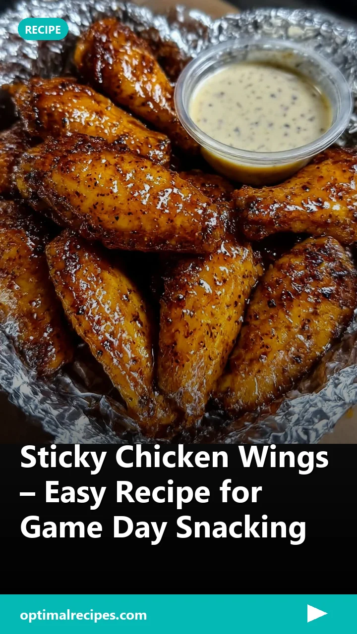 Sticky Chicken Wings – Easy Recipe for Game Day Snacking