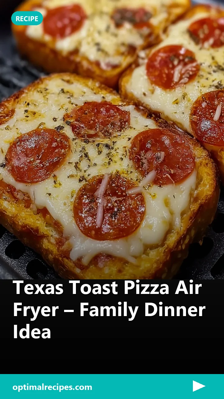 Texas Toast Pizza Air Fryer – Family Dinner Idea